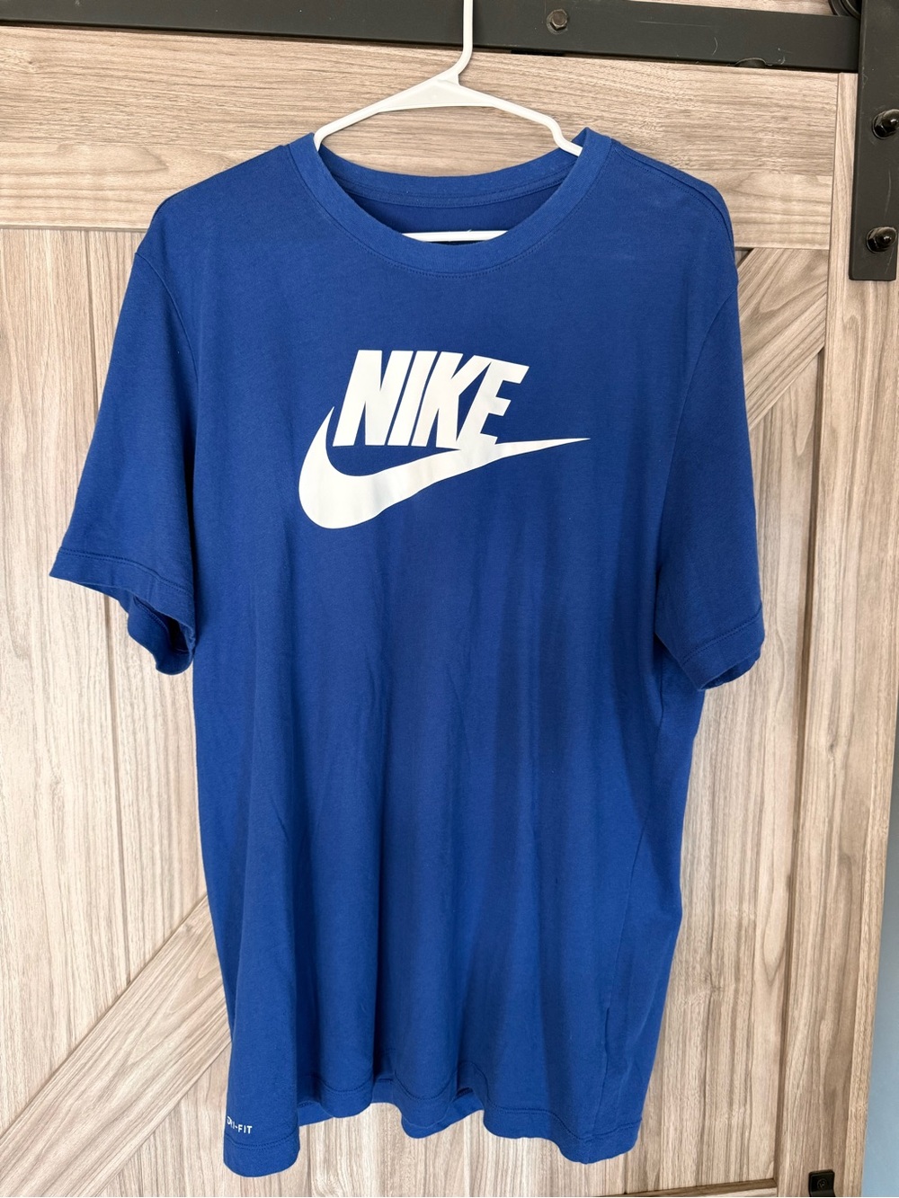 Nike Men's Royal Blue Logo T-Shirt